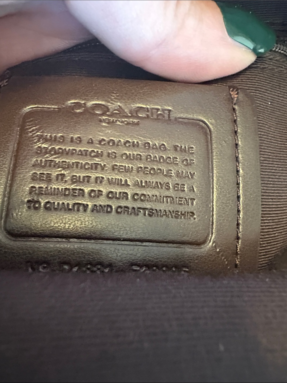 Coach 2018 Pebbled Leather cream Mini Backpack - Picture 2 of 8